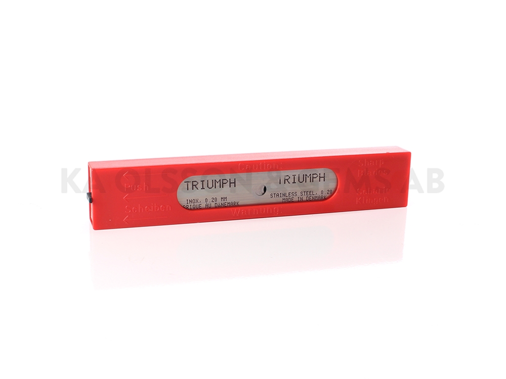 Rostfria blad till Triumph MK2/MK3