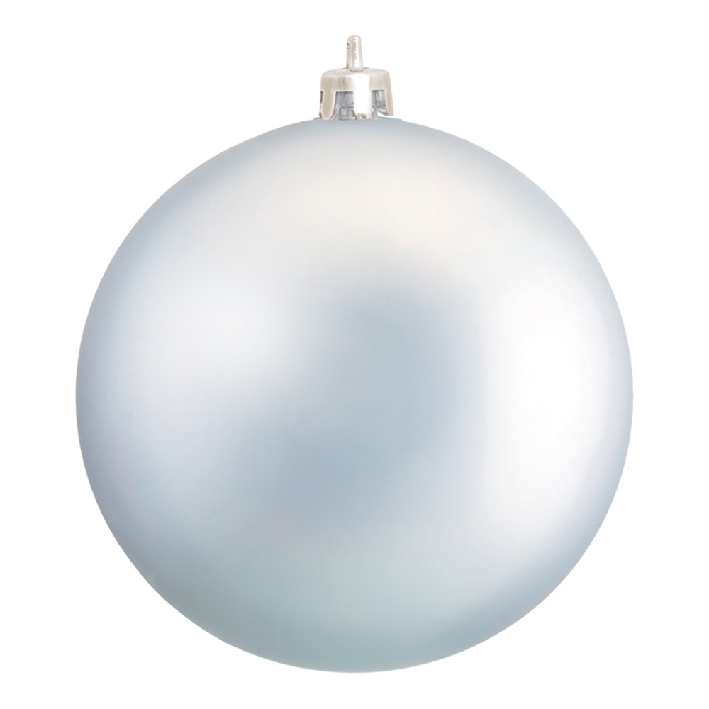 Christmas Ball Silver Matt 10 cm