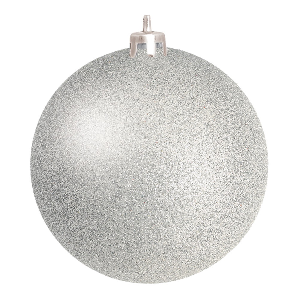 Julkula Silver Glitter 10 cm