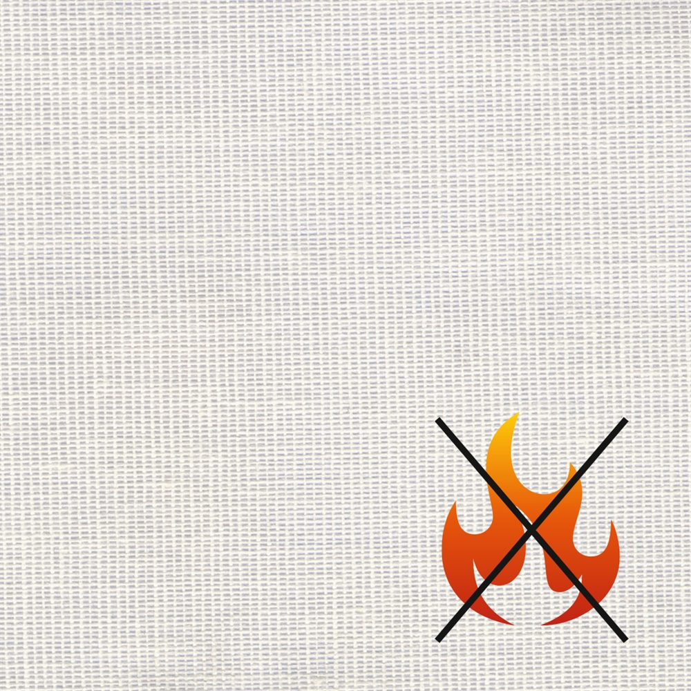 Sheer muslin/Takväv, flamsäker