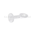 Plastskruv 12mm transparent