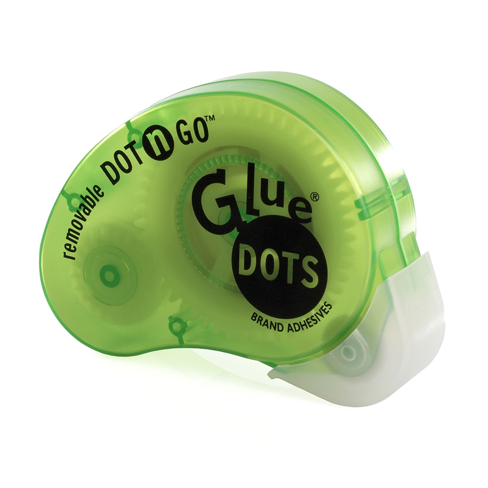 Glue dots removable