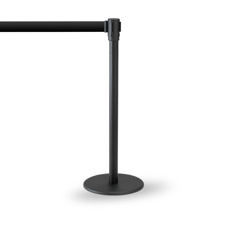 FlexiBarrier black with black strap