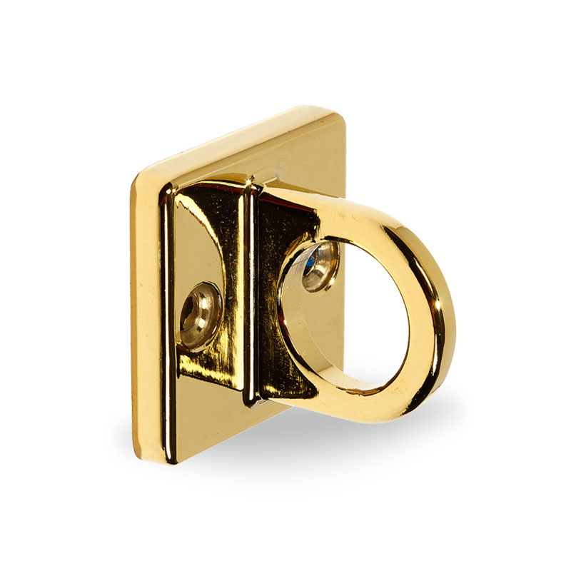 Väggfäste till rep, mässing