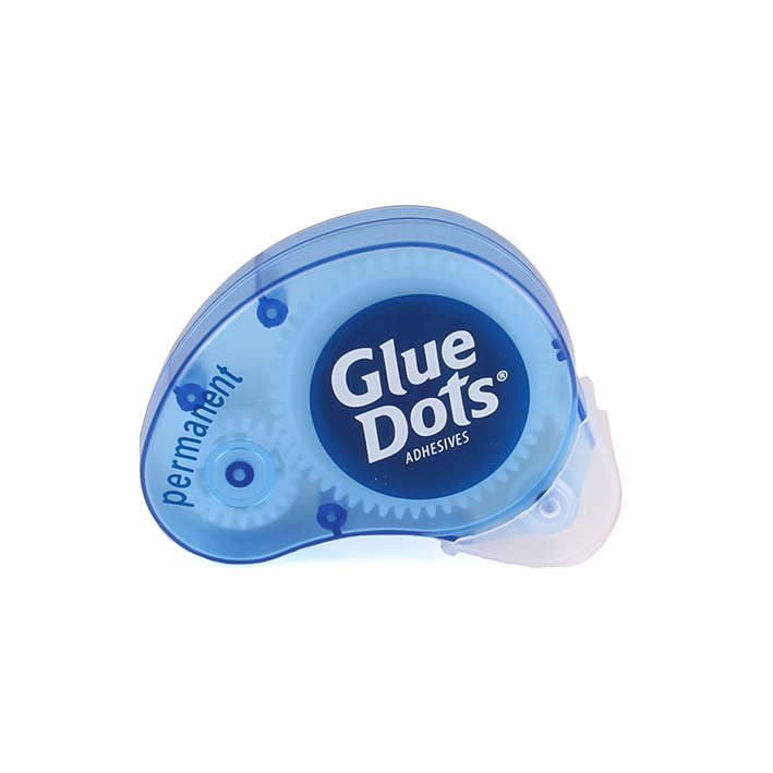 Glue dots permanent
