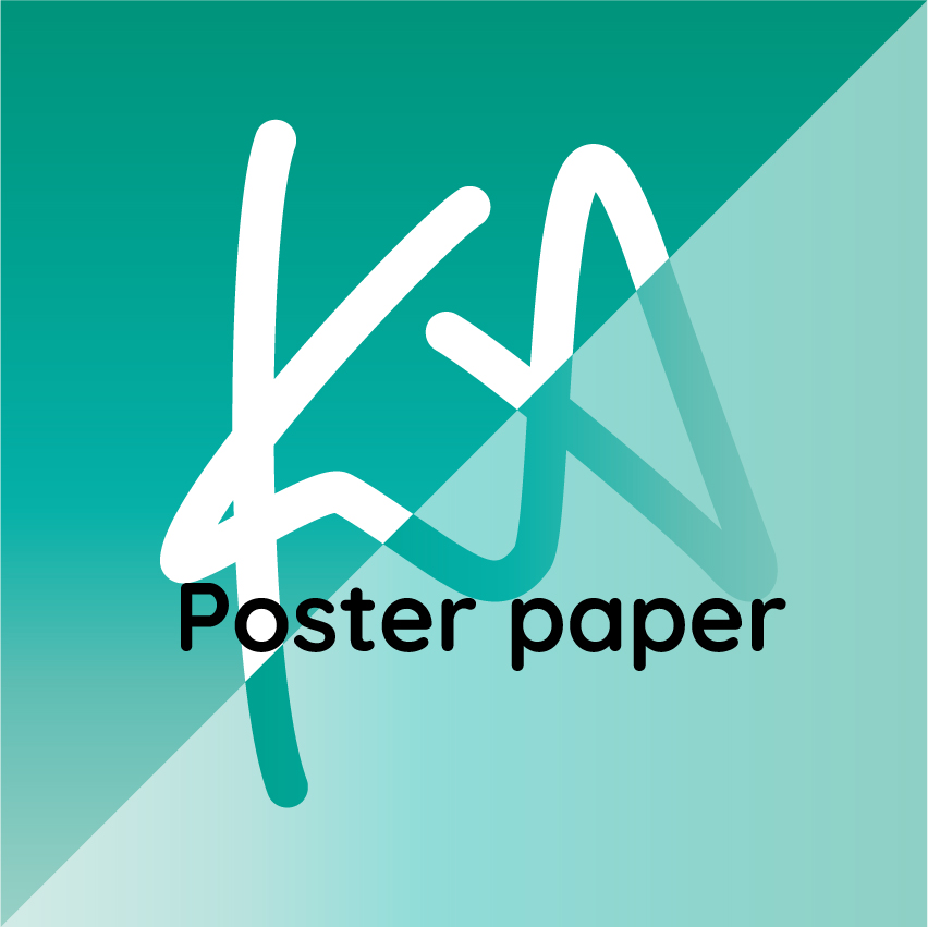 KA Poster Paper 130gr, satin whiteback