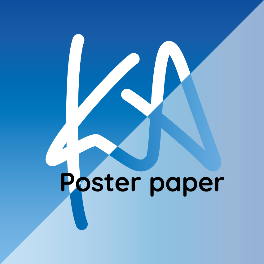 KA Poster Paper 130gr, satin blueback