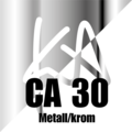 KA CA30 Metall/krom Guld blank