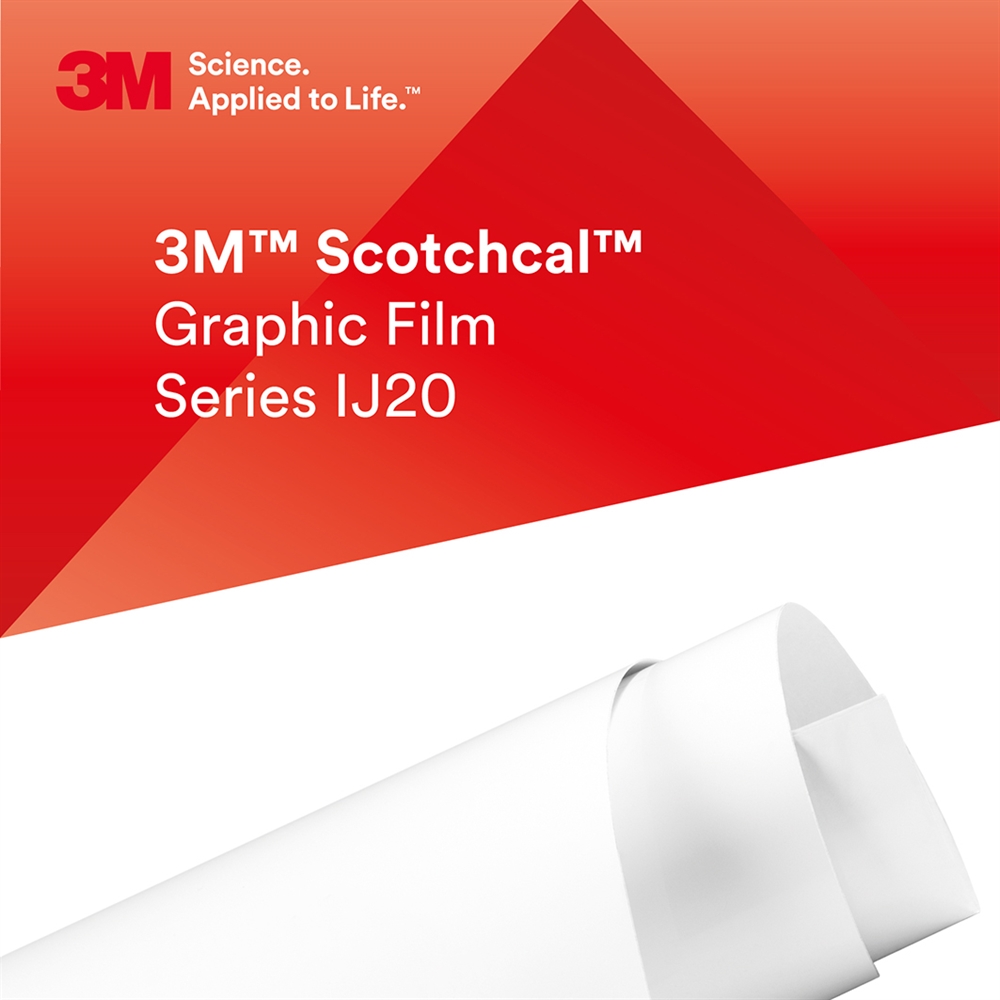 3M™ Scotchcal™ IJ20-124R Transparent matt