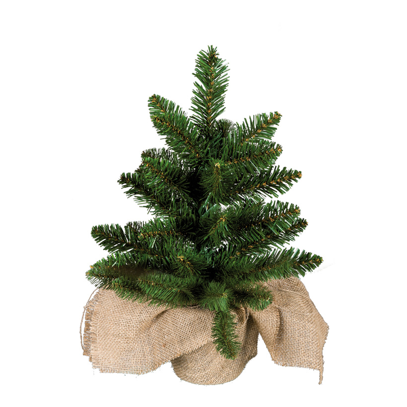 Noble Fir In Jute Bag