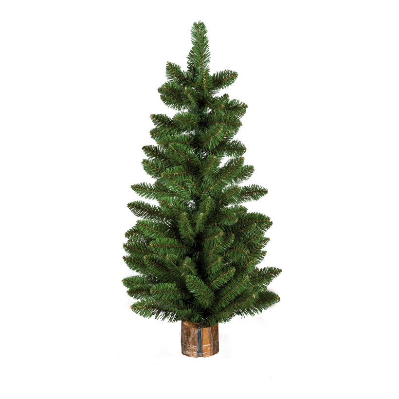 Julgran med träfot 75 cm