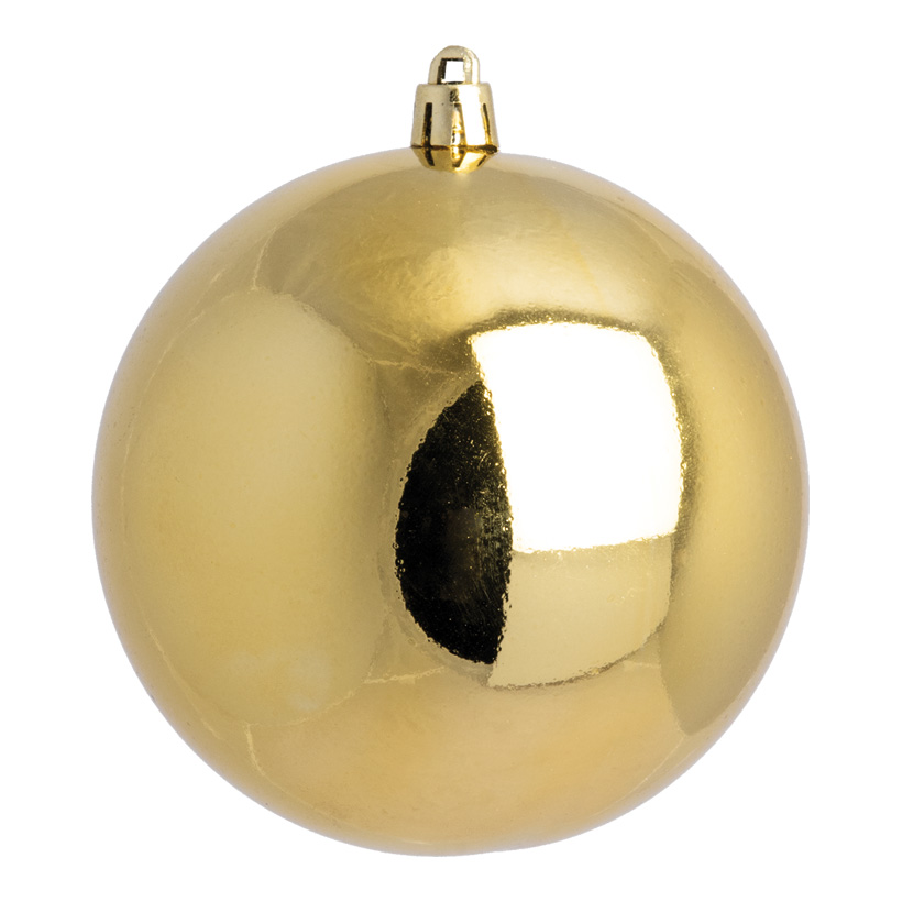 Christmas Ball Gold Shiny