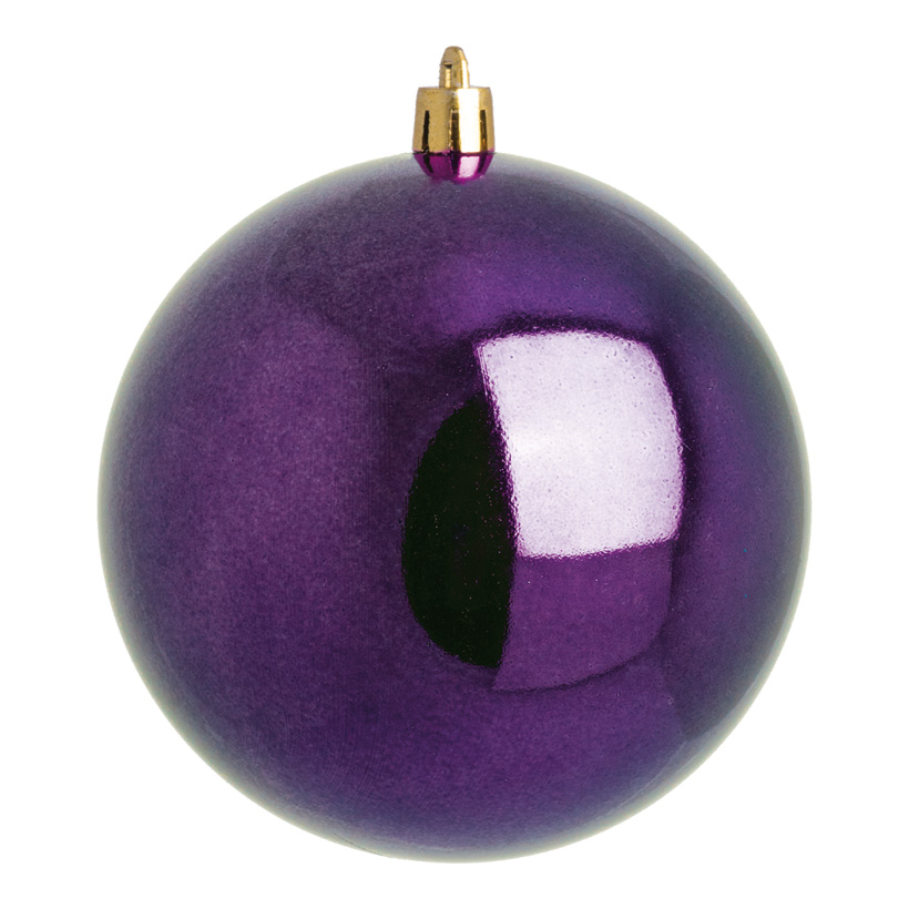 Christmas Ball Violett Shiny