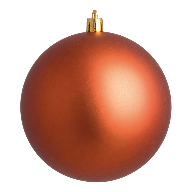 Christmas Ball Copper Matt