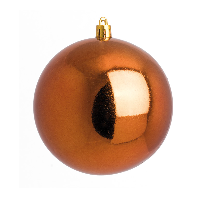 Christmas Ball Copper Shiny