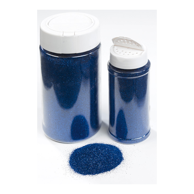 Glitter i burk 110g Blå