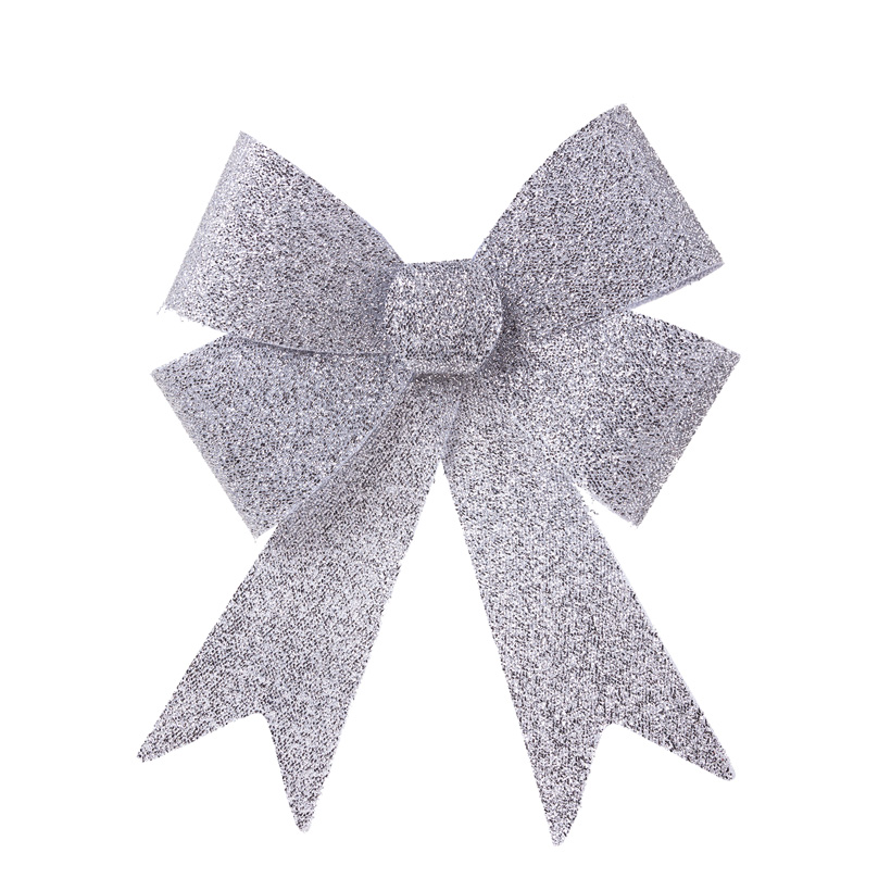 Rosett Glitter Silver 50 cm
