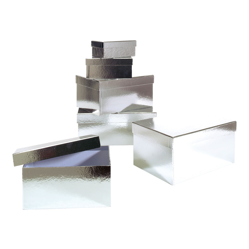 Presentbox 6st Silver