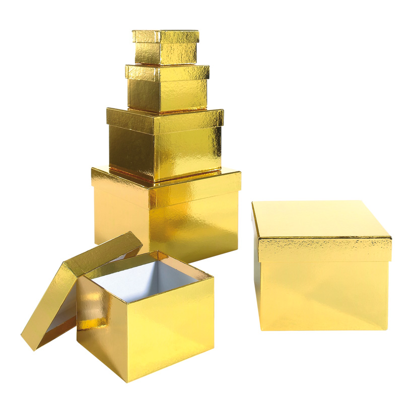 Presentboxar 6st Guld