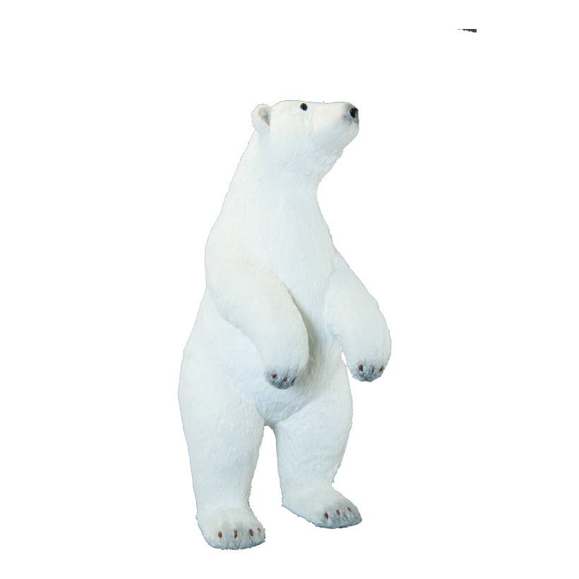 Isbjörn, stående 80x23x34cm