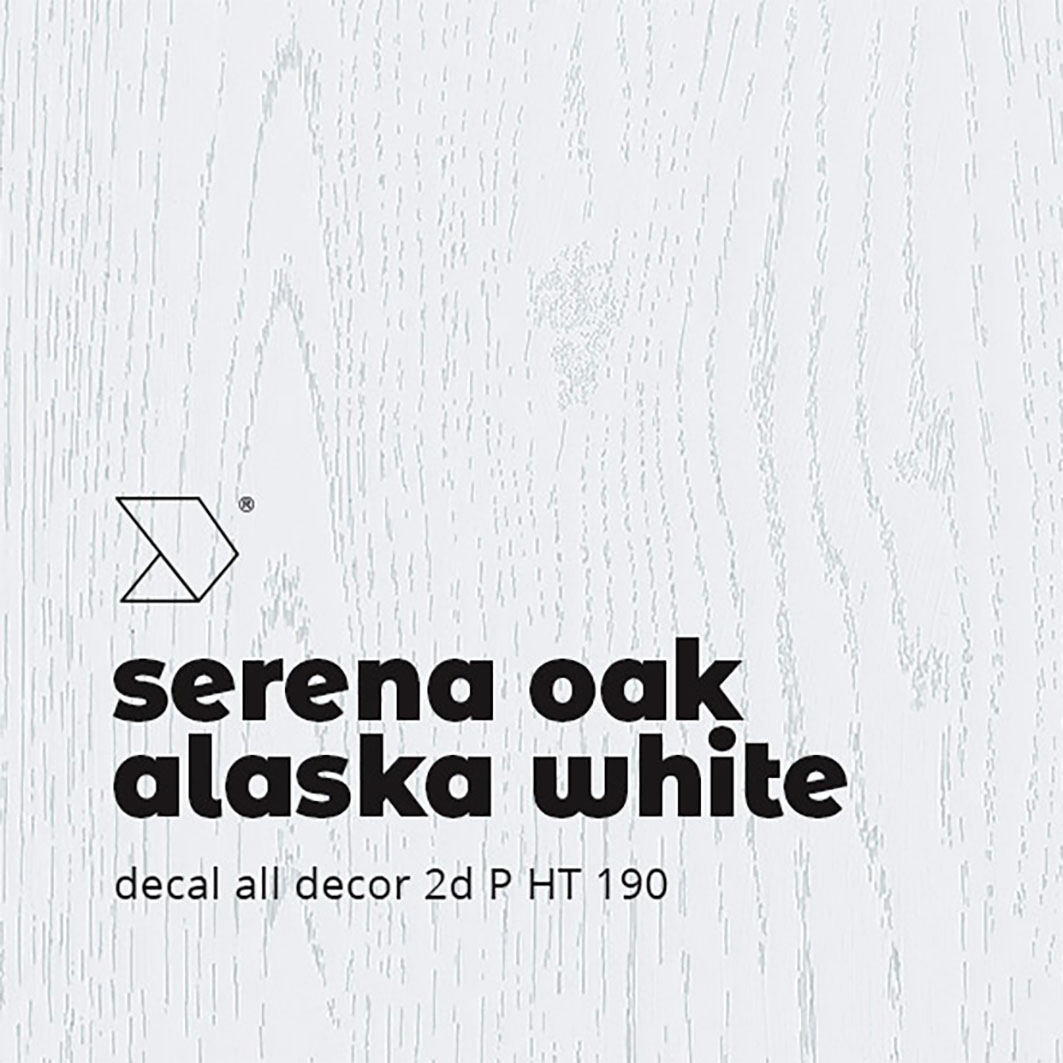 Alldecor 2D Serena Oak Alaska White