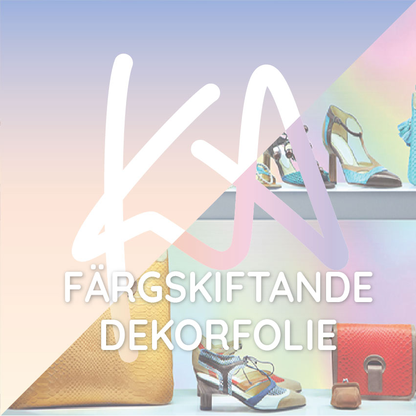 KA ColourShift färgskiftande dekorfolie KA ColourShift färgskiftande dekorfolie