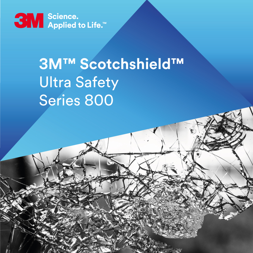3M™ Ultra Safety säkerhetsfilm S800 Interiör