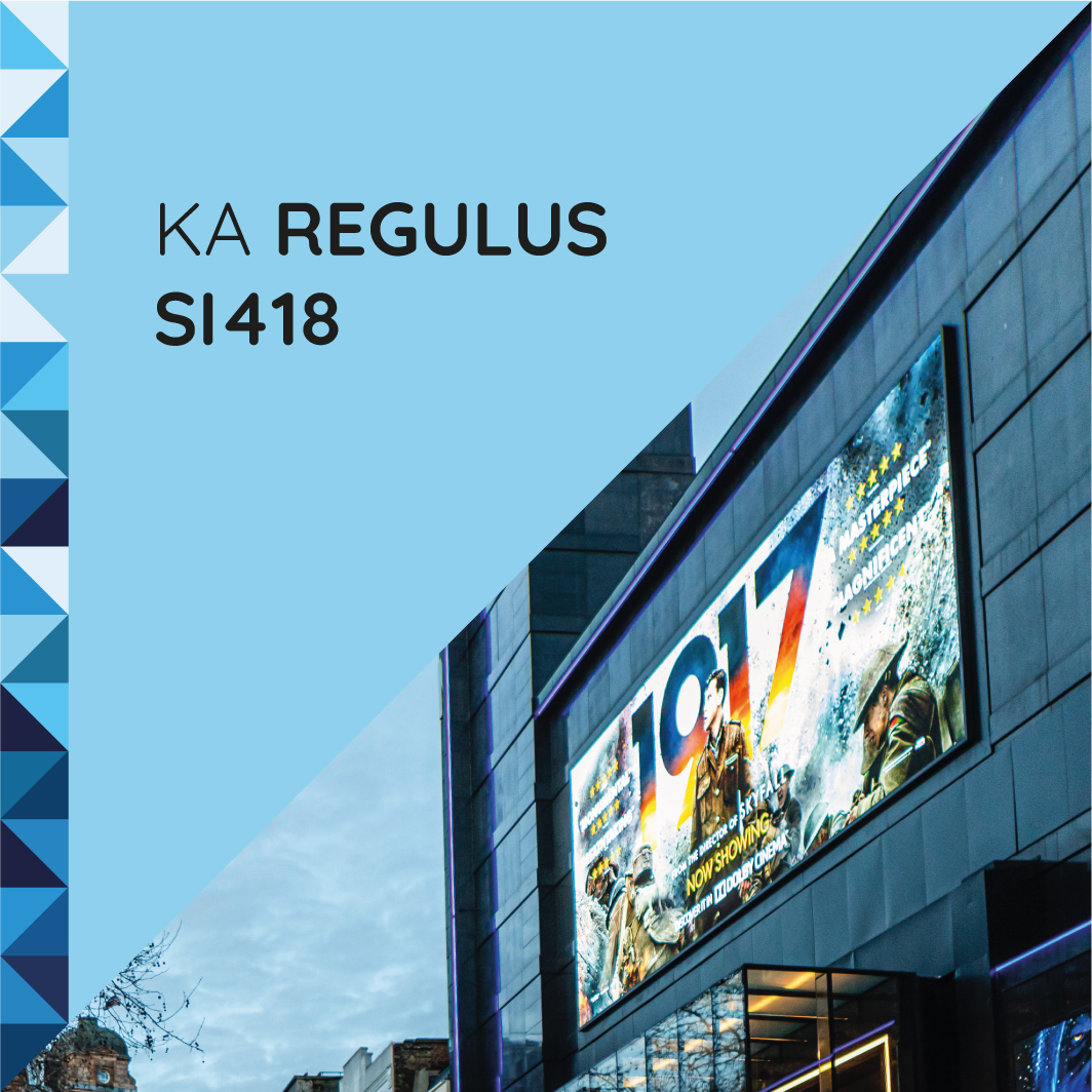 Regulus SI418 Backlit PET