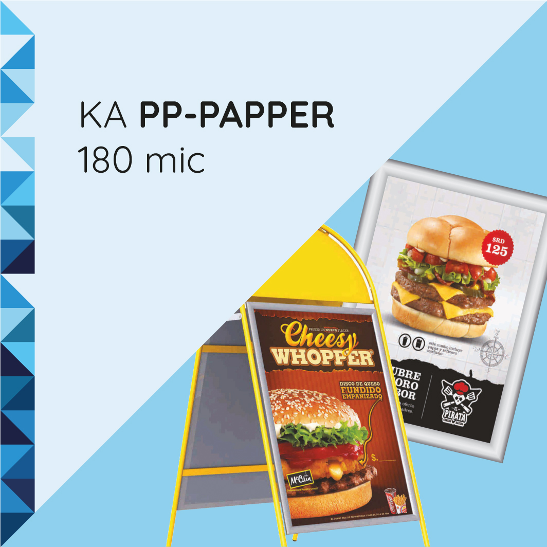 KA IJ PP-papper 180 mic, matt