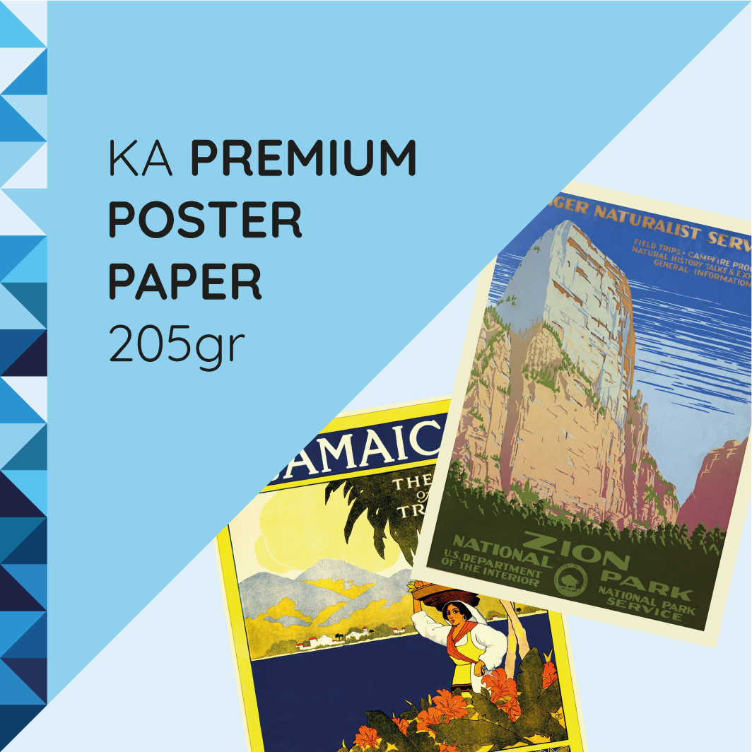 KA IJ Premium Poster Paper Satin 205gr
