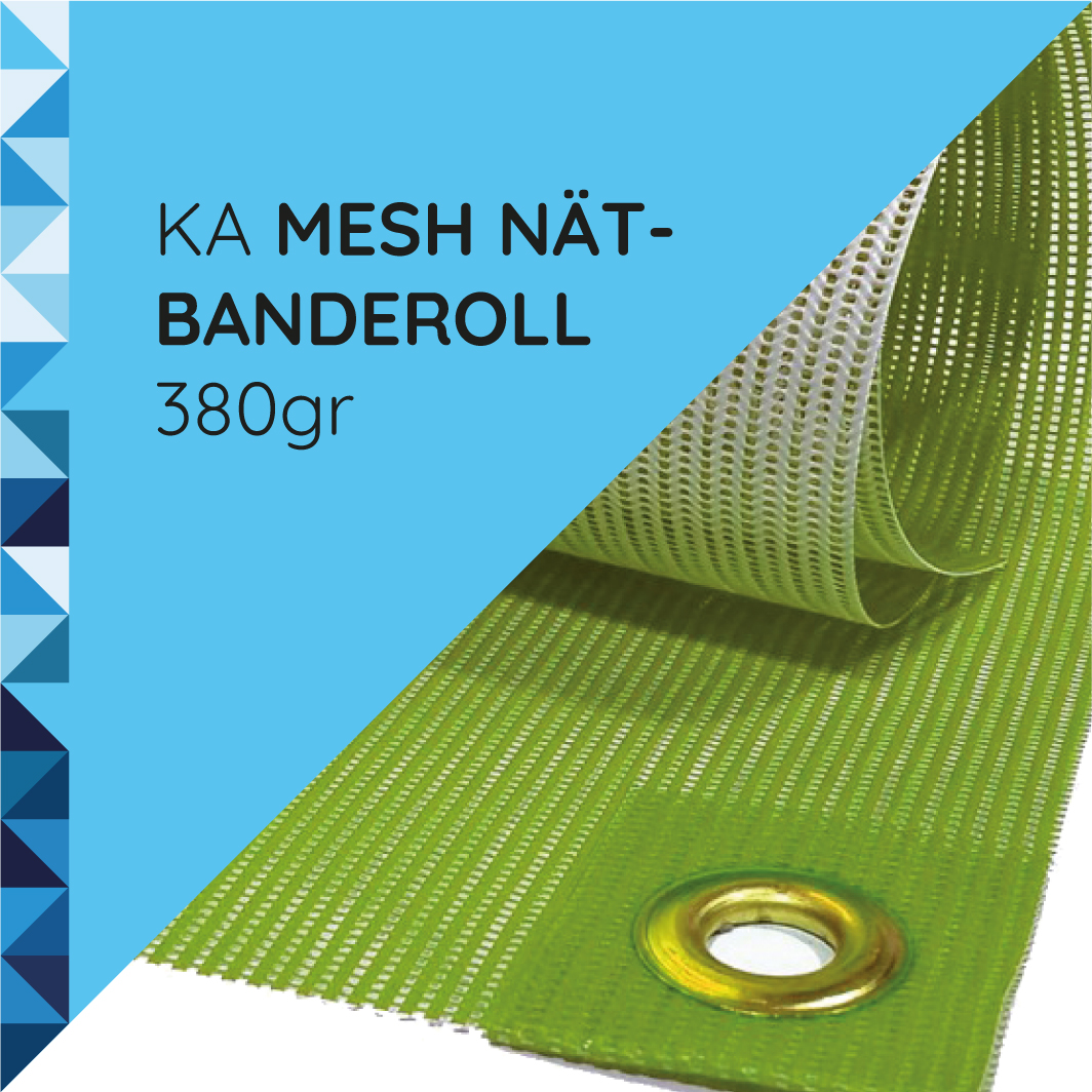 KA IJ Mesh nätbanderoll 380gr