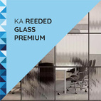 KA Reeded Glass Premium - Seamless